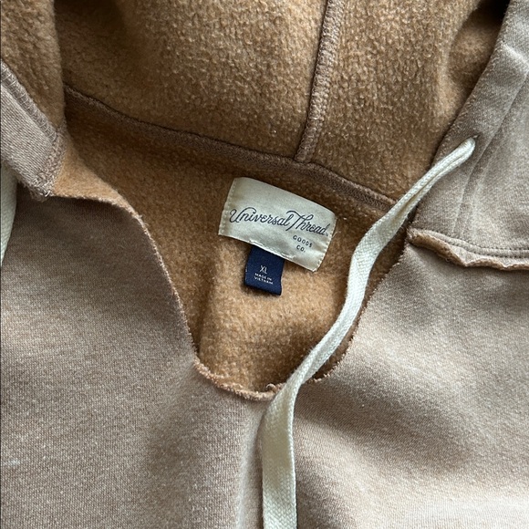 Universal Thread Tan Hooded Sweatshirt & Sweatpants size XL - Picture 3 of 10